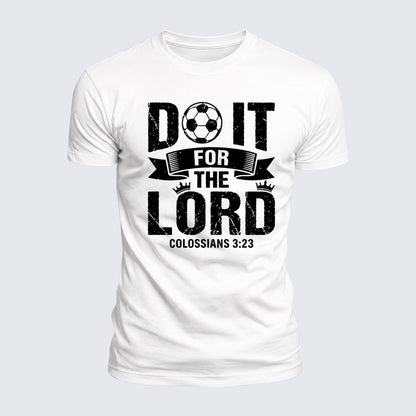 Luxe Mercerized Cotton Tee -  Do It For The Lord