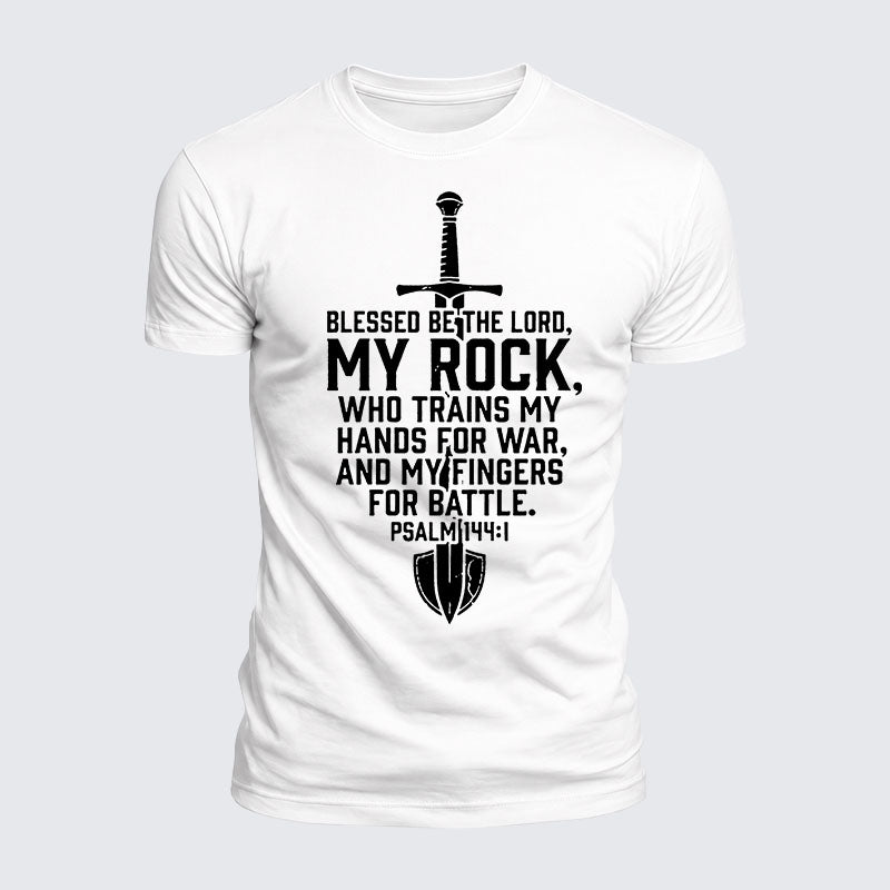 Luxe Mercerized Cotton Tee - Blessed Be The Lord