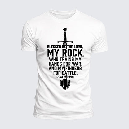 Luxe Mercerized Cotton Tee - Blessed Be The Lord