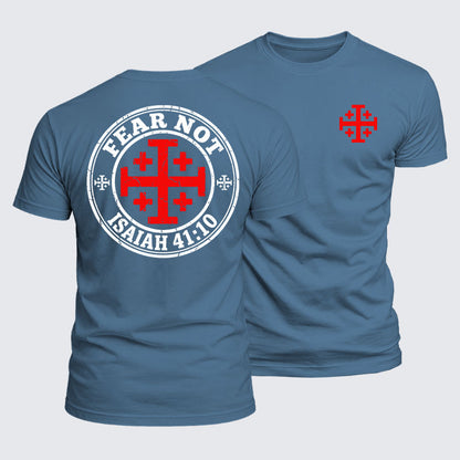 Luxe Mercerized Cotton Tee - Fear Not Isaiah 41:10