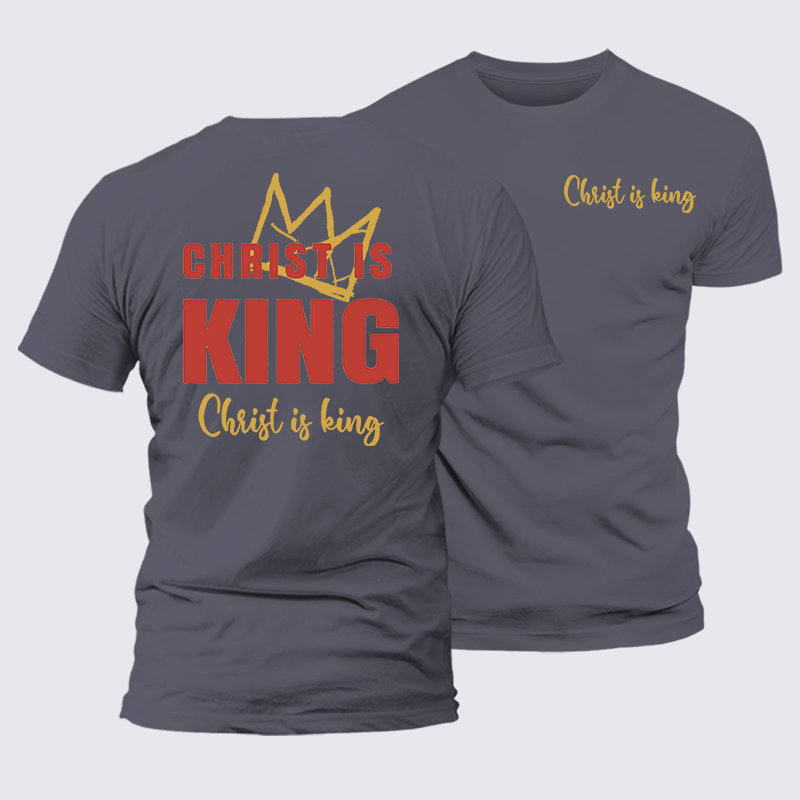 Luxe Mercerized Cotton Tee - Christ Is King