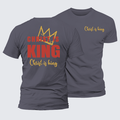 Luxe Mercerized Cotton Tee - Christ Is King