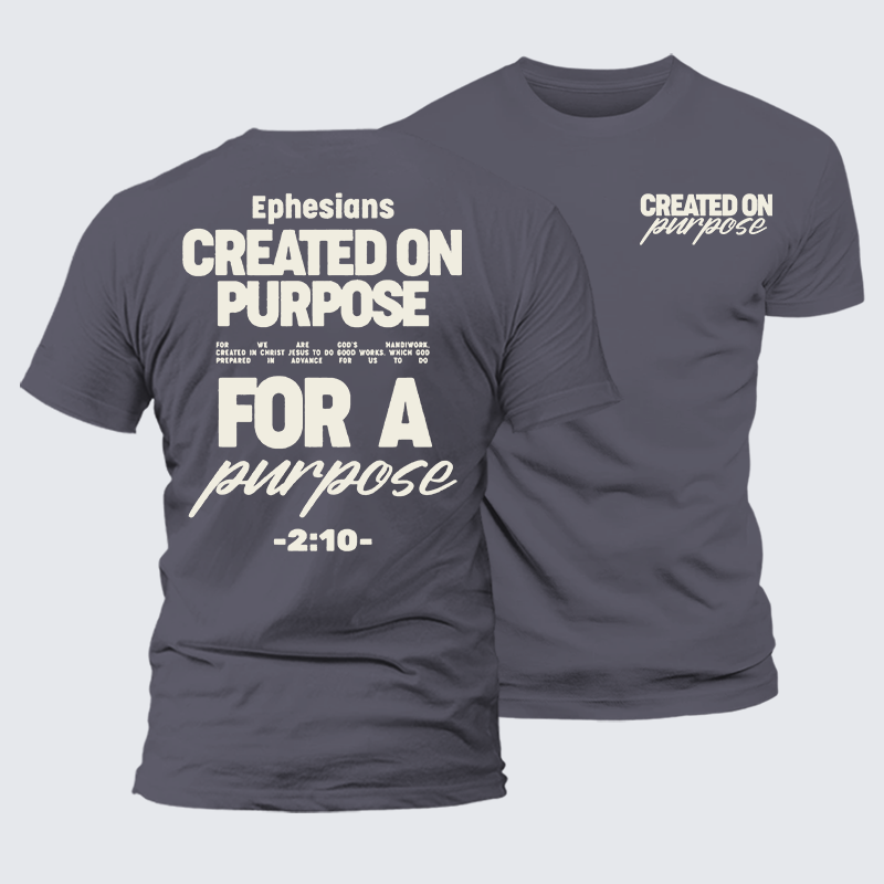 Luxe Mercerized Cotton Tee - Created On Purpose