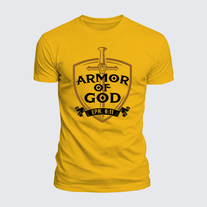 Luxe Mercerized Cotton Tee - Armor Of God