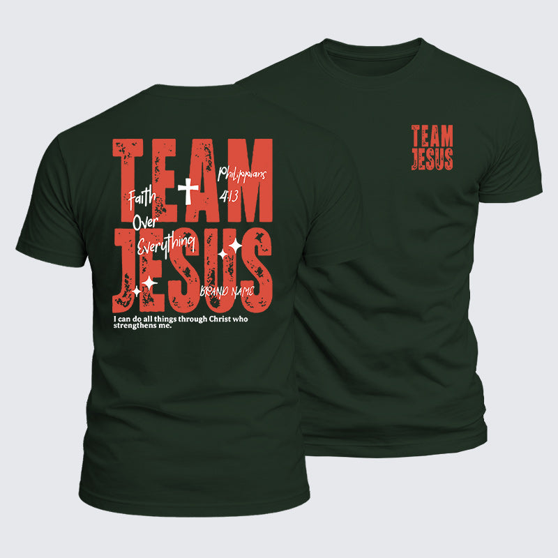 Luxe Mercerized Cotton Tee - Team Jesus