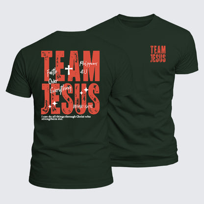Luxe Mercerized Cotton Tee - Team Jesus
