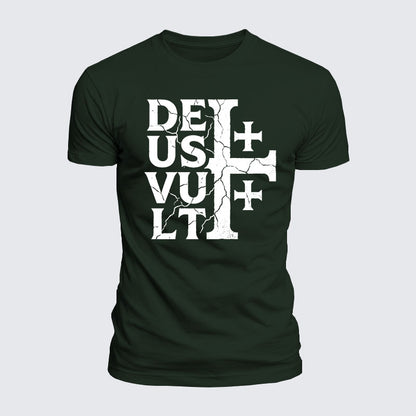 Luxe Mercerized Cotton Tee - Deus Vult