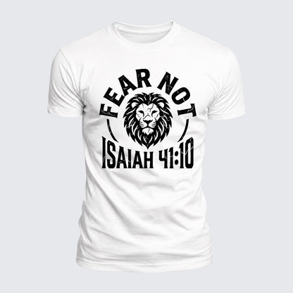 Luxe Mercerized Cotton Tee - Fear Not Isaiah 41:10