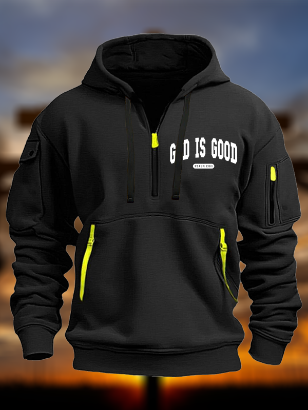 God Is Good Jesus God Christian Zipper Hoodies