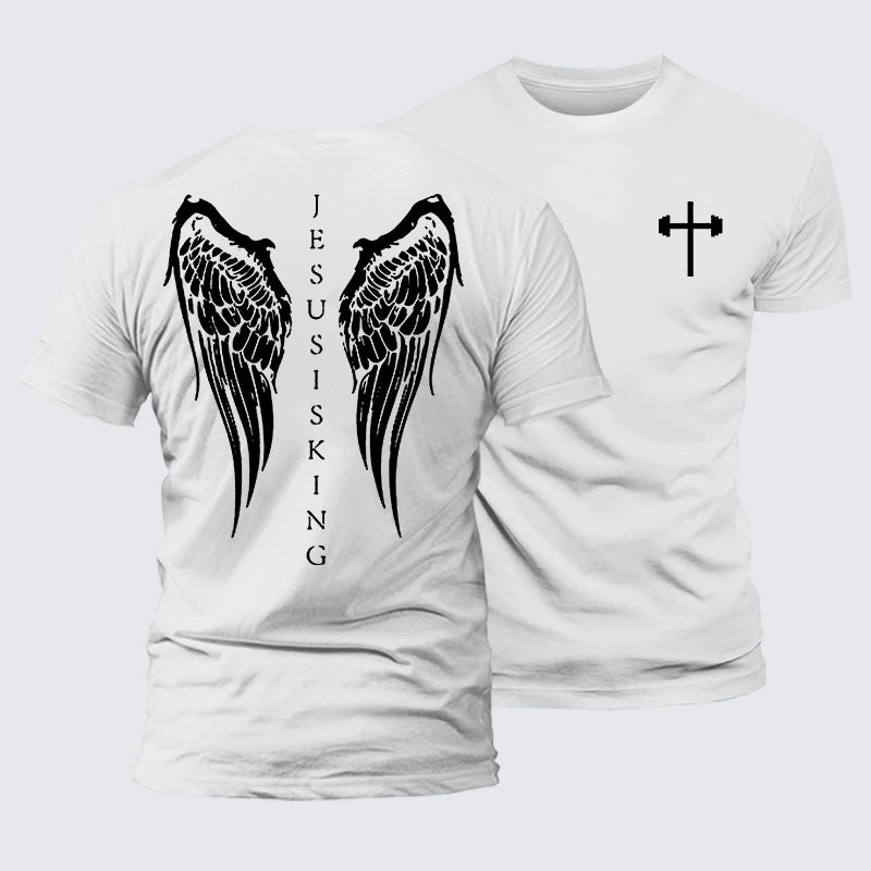 Luxe Mercerized Cotton Tee - Jesus Is King