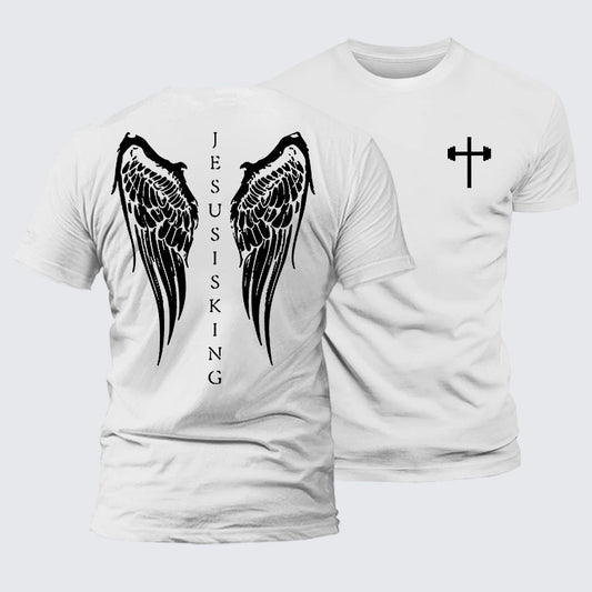 Luxe Mercerized Cotton Tee - Jesus Is King
