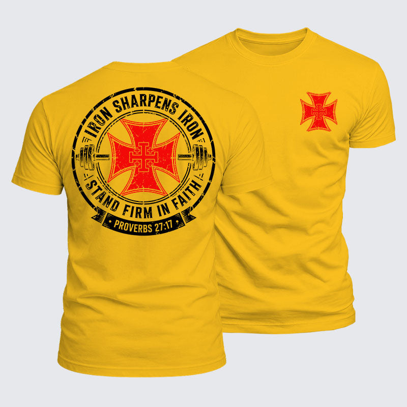 Luxe Mercerized Cotton Tee -  Iron Sharpens Iron