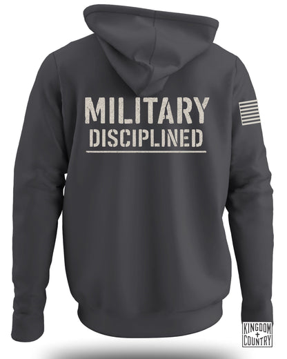 Military Disciplined Graphic Hoodie