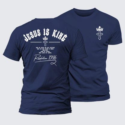 Luxe Mercerized Cotton Tee - Jesus Is King