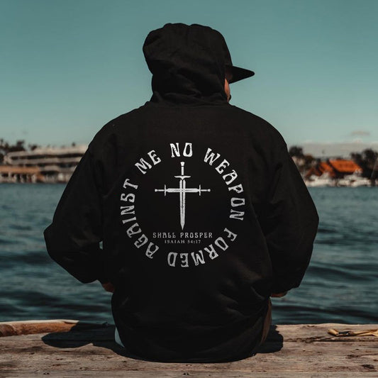 Against Me No Weapon Formed Shall Prosper  Hoodie