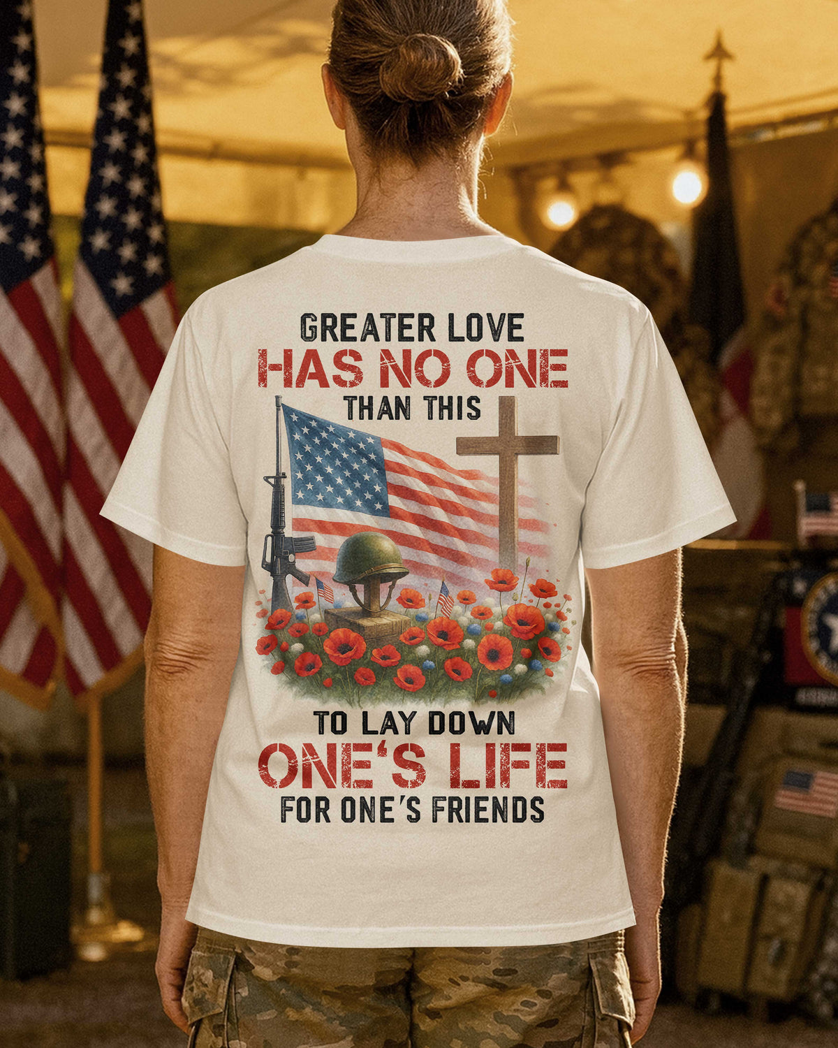 Greater Love Has No One Than This T-Shirt