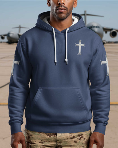Trained By The Corps Redeemed By The Cross Hoodie