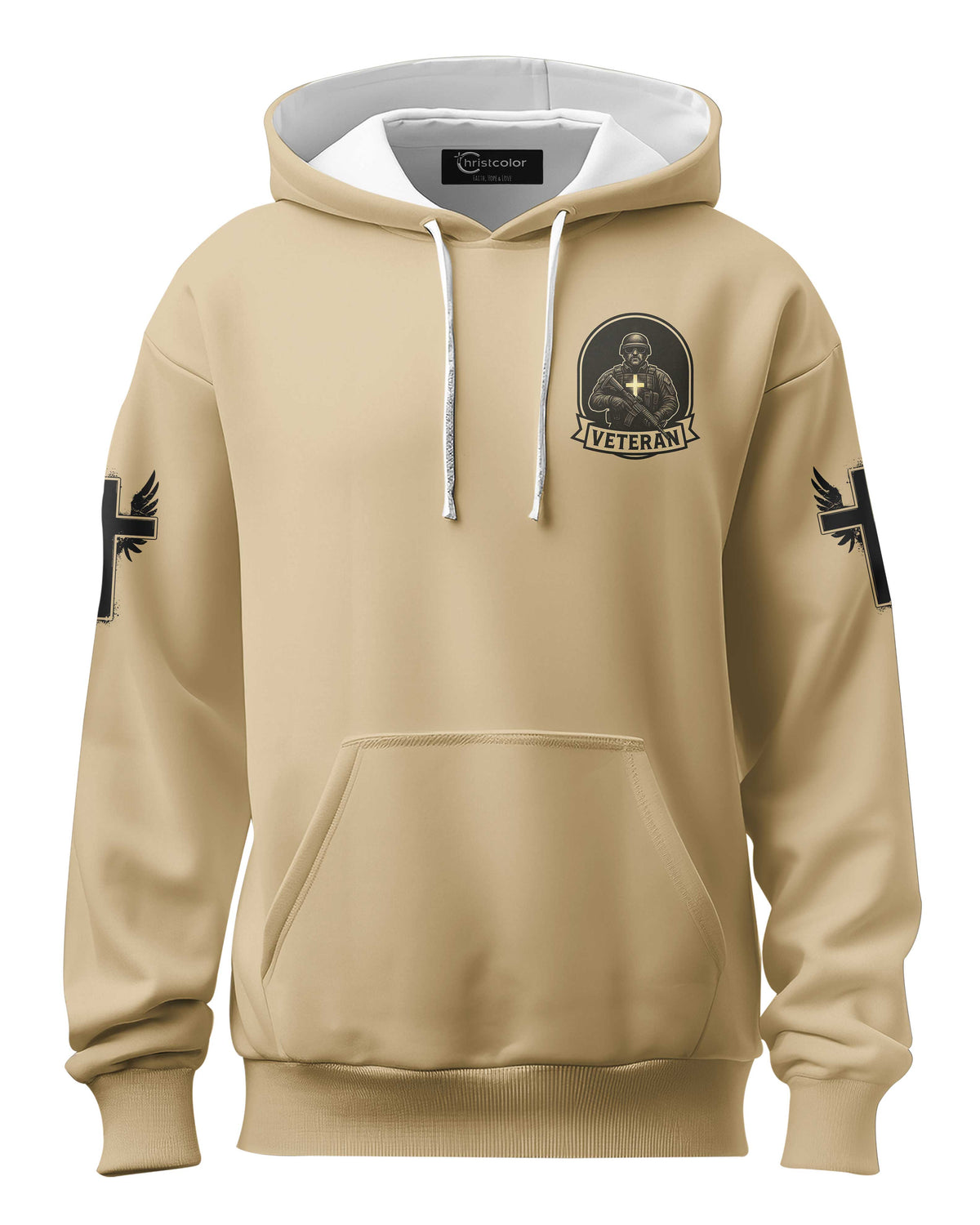 God Took The Strongest Americans All Over Print Hoodie