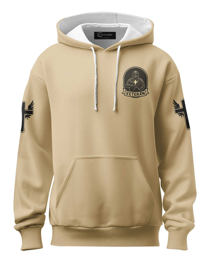 God Took The Strongest Americans All Over Print Hoodie