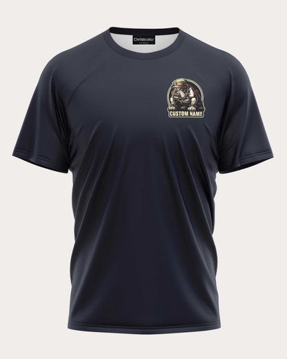 Once A Marine By Duty Forever A Warrior Of Christ By Faith T-Shirt