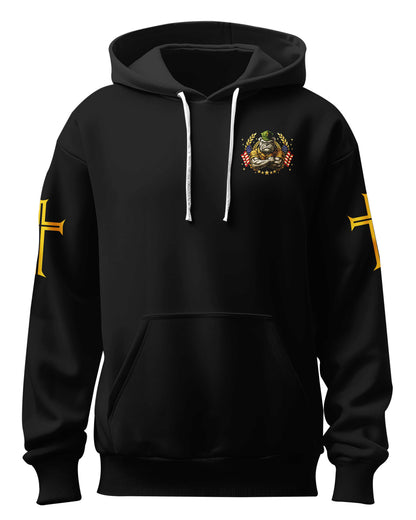 Once A Marine By Duty Forever A Warrior Of Christ By Faith Hoodie