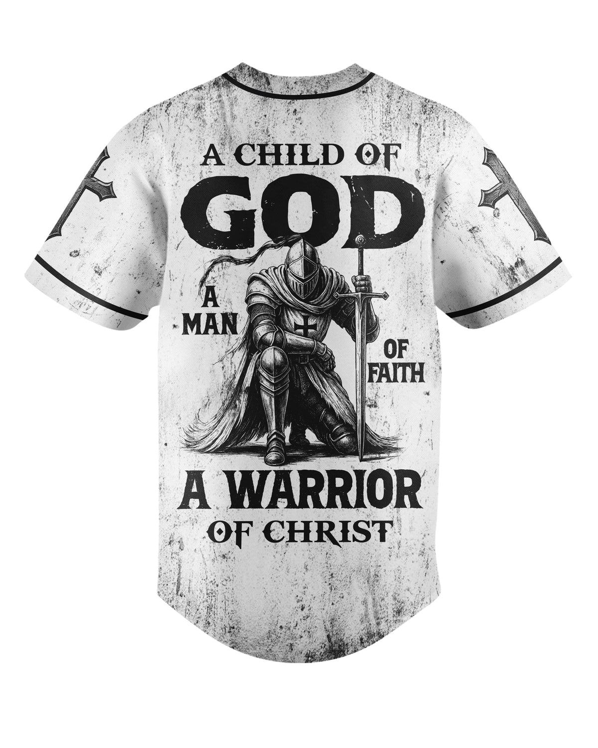 A Child Of God A Man Of Faith A Warrior Of Christ T-Shirt