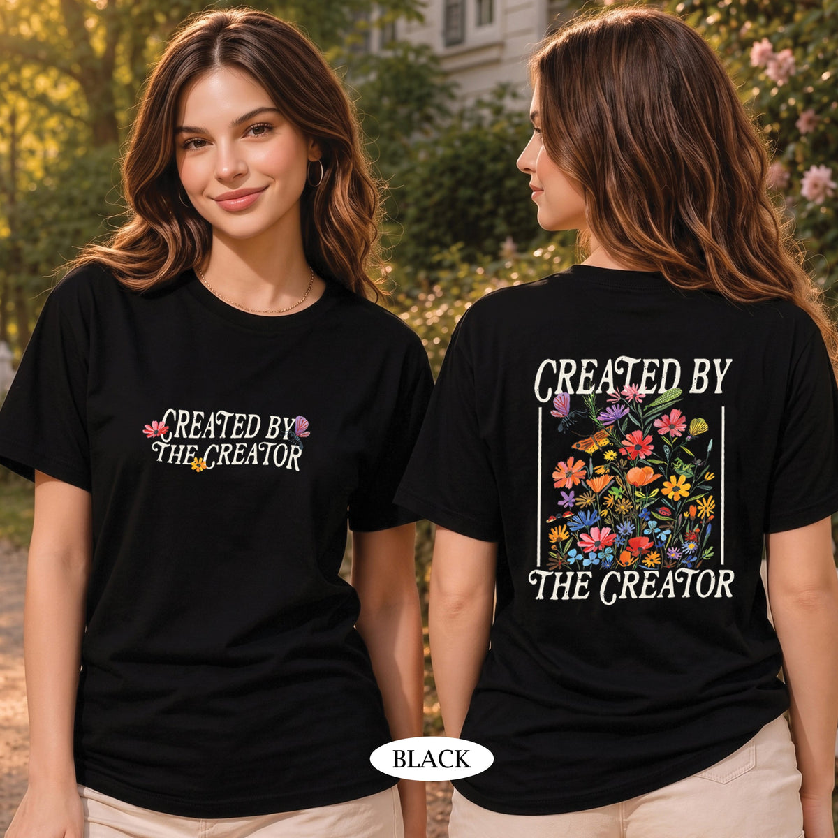 Created by the Creator Christian T-Shirt & Hoodie