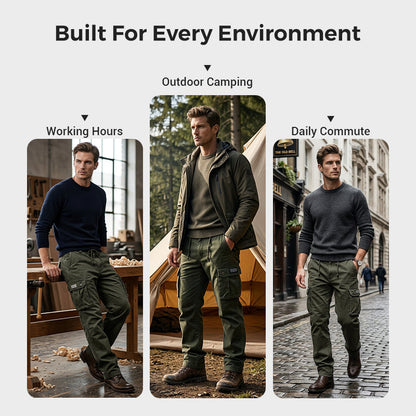 Men's Cotton Cargo Tactical Pants
