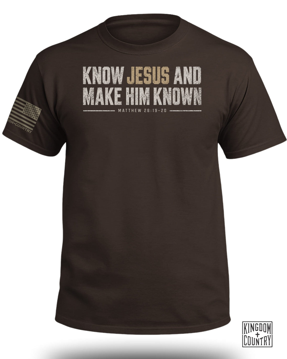 Know Jesus And Make Him Known T-Shirt