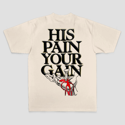 Lord's Gym The Sin Of The World Bench Press This! Printed Men's T-shirt