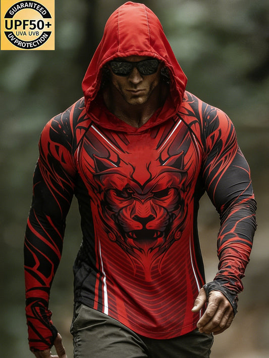 Men's Hooded Sun Protection Tee