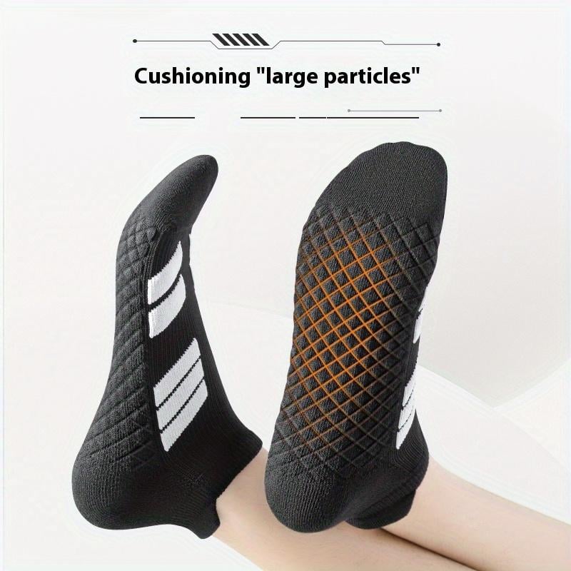 Stay-Put No-Show Sports Socks – （5-10Pairs）