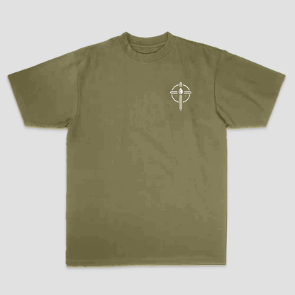 Know Jesus Know Peace Printed Men's T-shirt