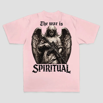 The War Is Spiritual Printed Men's T-shirt