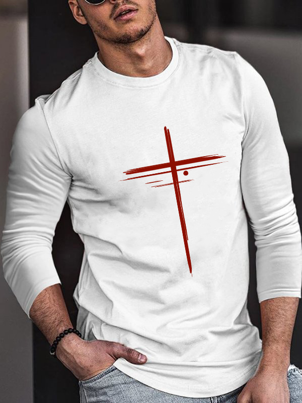 Red Cross  Long Sleeve T-Shirt