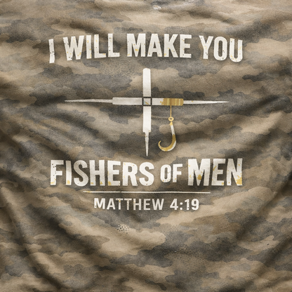 I Will Make You Fishers Of Men Matthew 4:19 T-Shirt