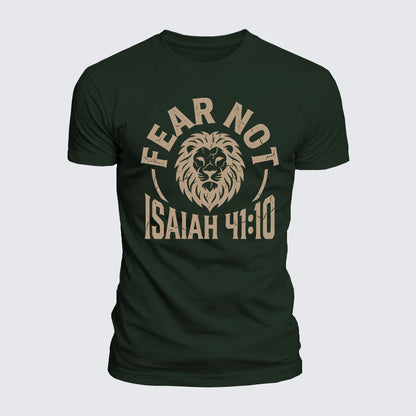 Luxe Mercerized Cotton Tee - Fear Not Isaiah 41:10