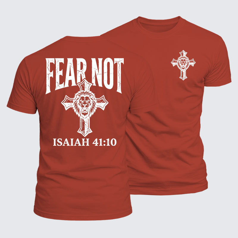 Luxe Mercerized Cotton Tee - Fear Not Isaiah 41:10