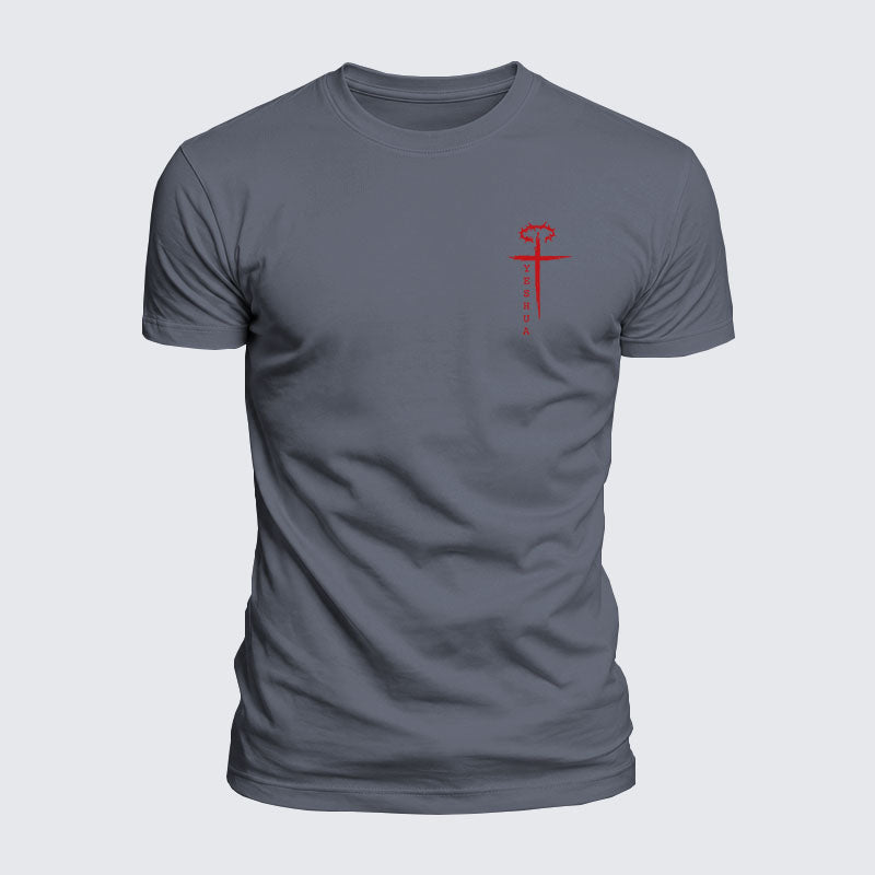 Luxe Mercerized Cotton Tee - Red Cross Yeshua