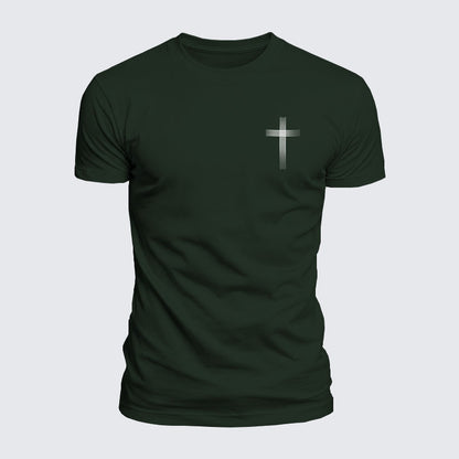 Luxe Mercerized Cotton Tee - Cross