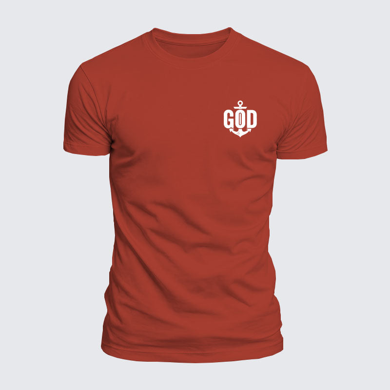 Luxe Mercerized Cotton Tee - God Faith