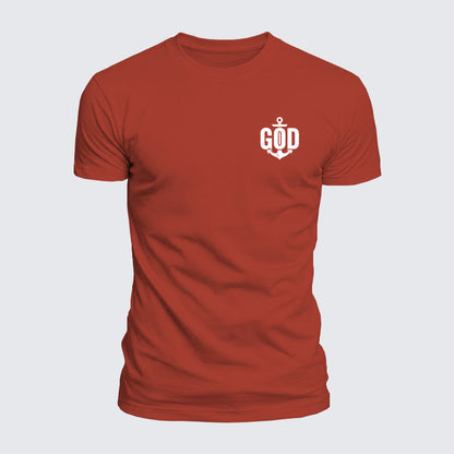 Luxe Mercerized Cotton Tee - God Faith