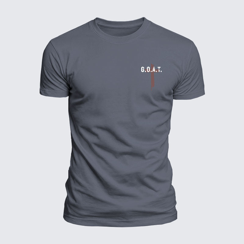 Luxe Mercerized Cotton Tee - Goat God Over All Things