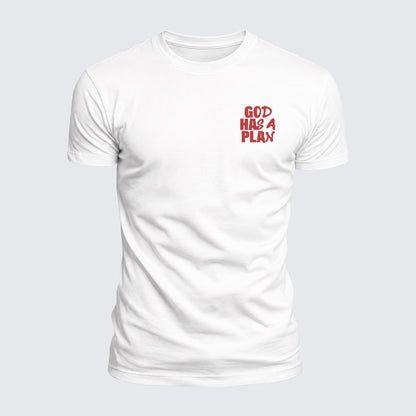 Luxe Mercerized Cotton Tee - God Has A Plan