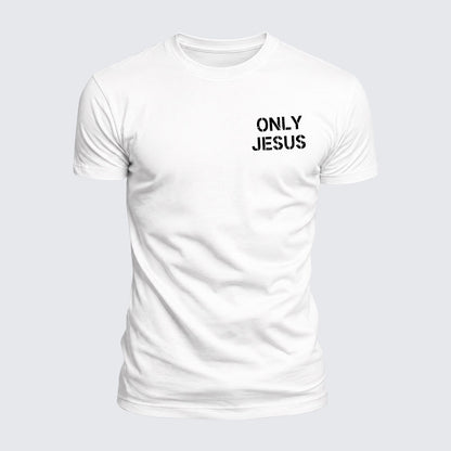 Luxe Mercerized Cotton Tee - Only Jesus