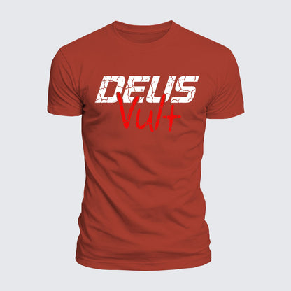 Luxe Mercerized Cotton Tee - Deus Vult