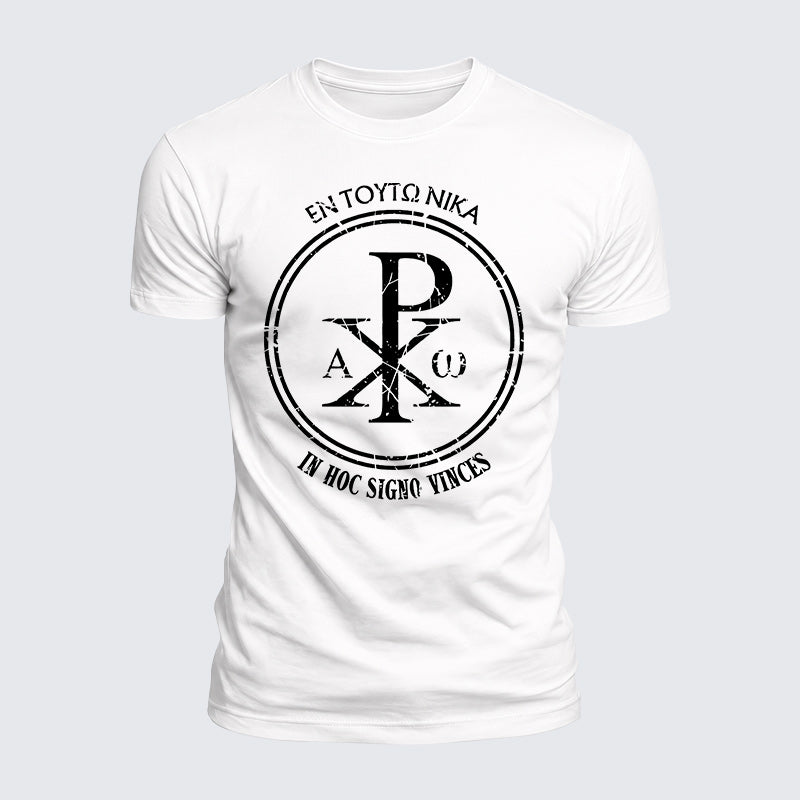 Luxe Mercerized Cotton Tee - In This Sign Conquer
