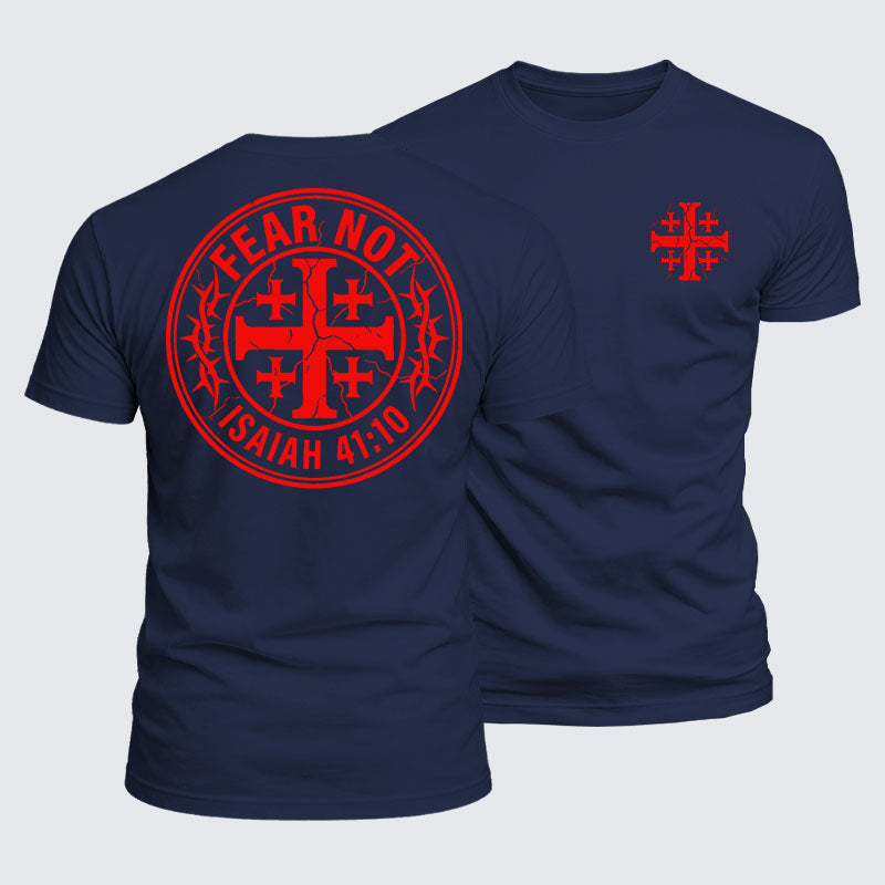 Luxe Mercerized Cotton Tee - Fear Not Isaiah 41:10