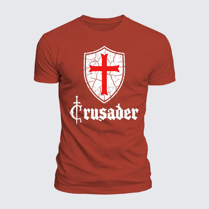 Luxe Mercerized Cotton Tee - Crusader