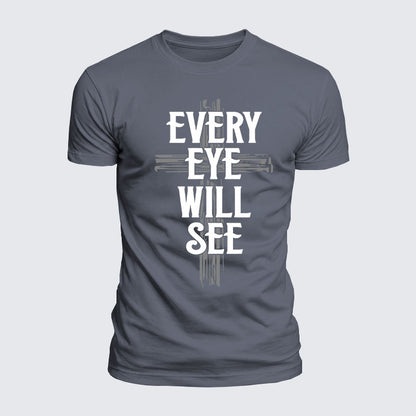 Luxe Mercerized Cotton Tee -  Every Eye Will See